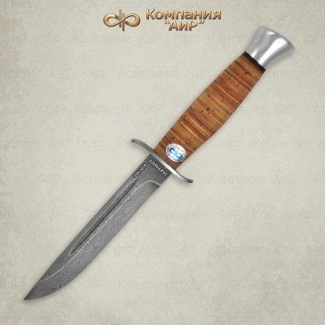 Нож Финка-2, береста, алюминий, ZDI 1016