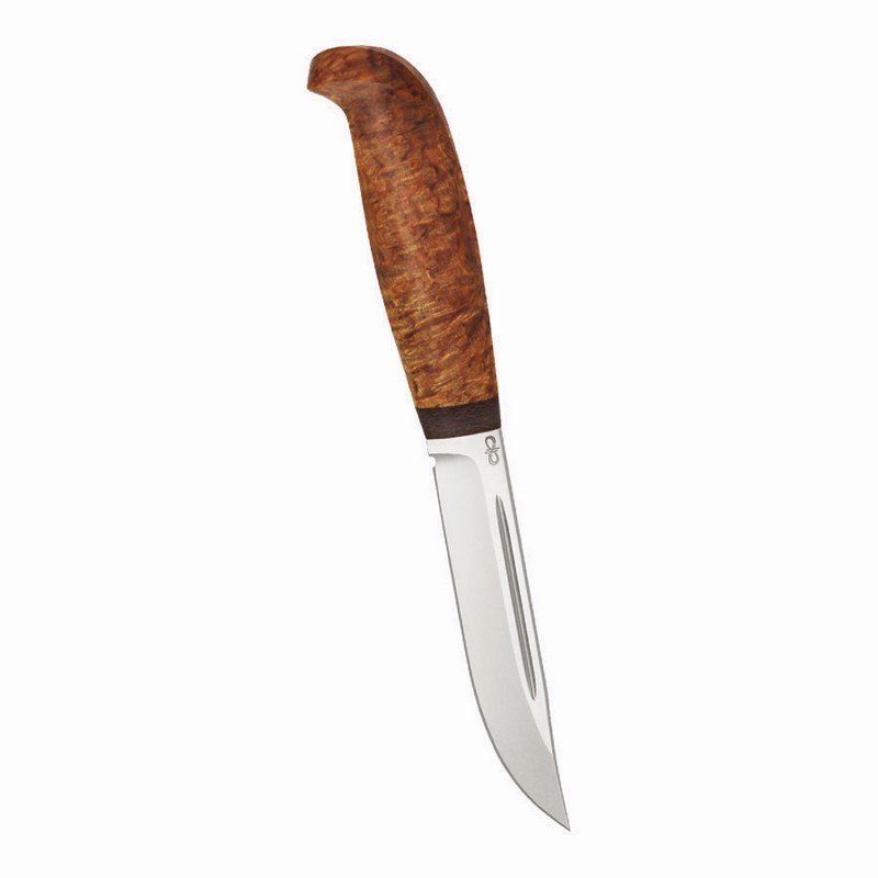 Нож Финка Лаппи, карельская береза, 95х18