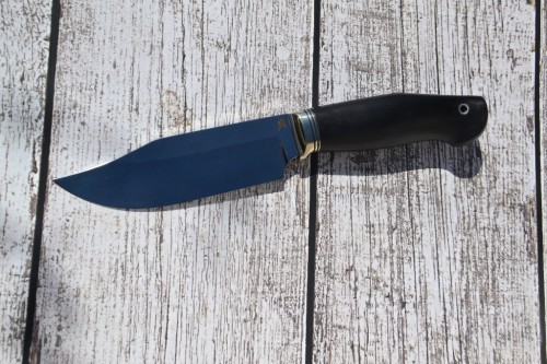 Нож Аскет - сталь 95Х18, мельхиоровое литьё, G10, граб.